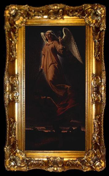 framed  Alfred Rethel Nemesis, ta009-2